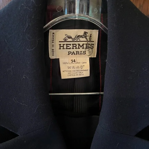 Hermes New w/HermesTag Jacket&Skirt Ensemble Size 34/2. Jacket with everything! - Picture 8 of 8